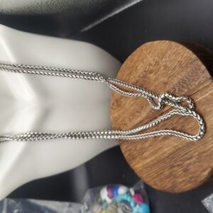 N3425‎ cable cage chain necklace